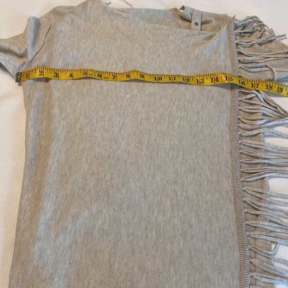 INC International Concepts Open Fringe Long Sleeves Cardigan Size XS - Picture 10 of 12